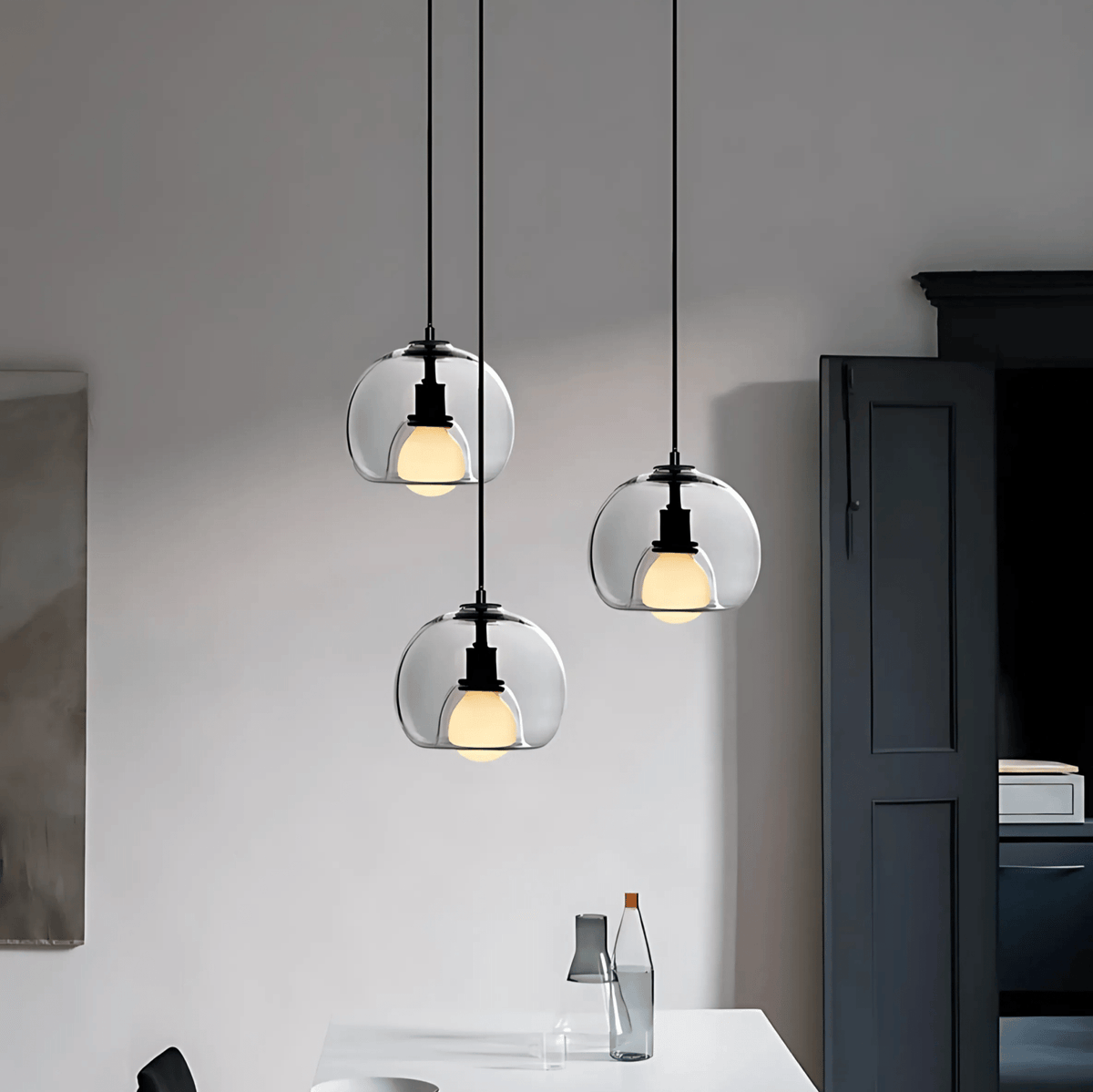 Clyde Seamless Glass Globe Pendant