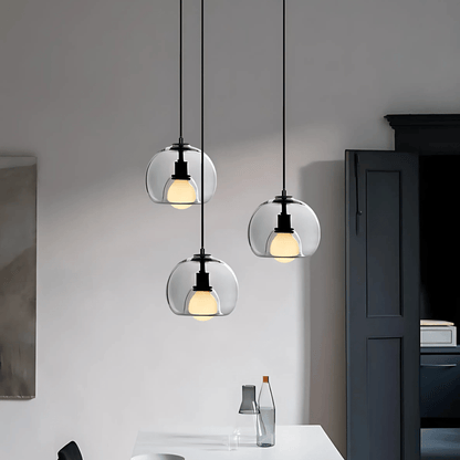Clyde Seamless Glass Globe Pendant