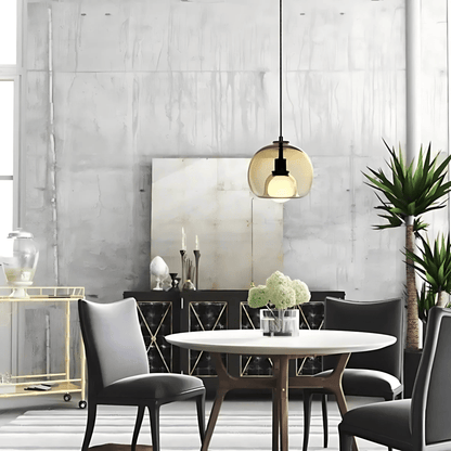 Clyde Seamless Glass Globe Pendant