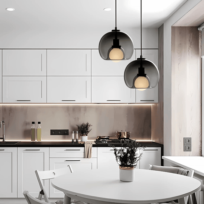 Clyde Seamless Glass Globe Pendant