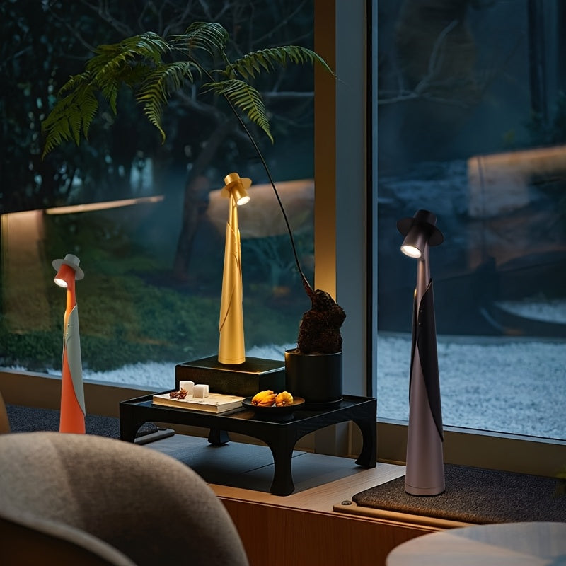 Rechargeable Touch LED Hat Lamp
