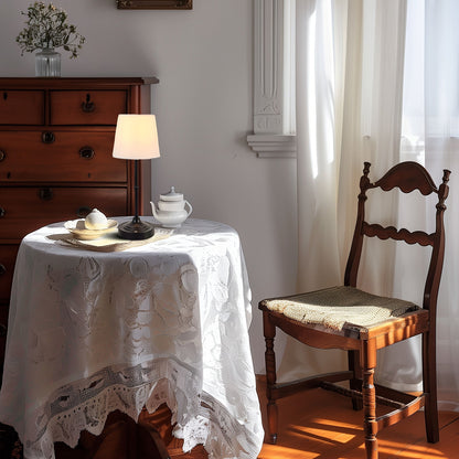 Brushed Gold Fabric Shade Cordless Table Lamp