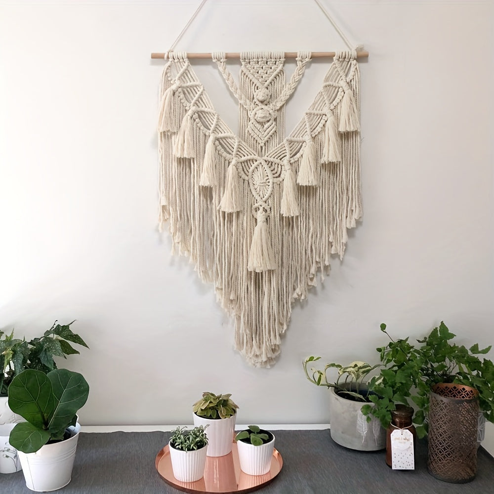 Bohemian Handwoven Macrame Wall Hanging