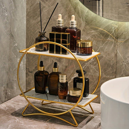 Cat Ear Double-Tier Bathroom Organiser