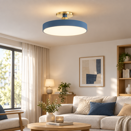Solon LED ceiling light in a living room