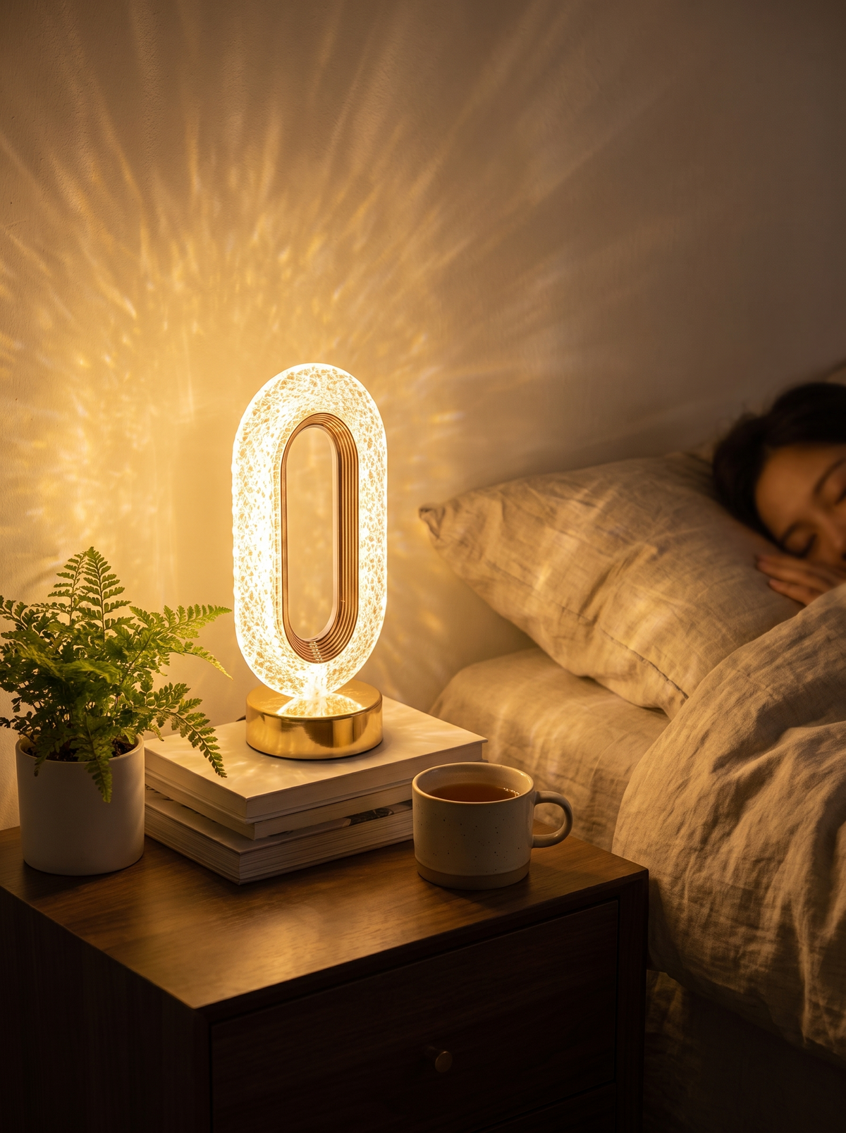 Stellora 3D Crystal LED Night Light sparkling