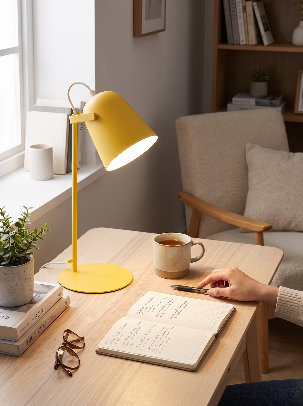 Nordic Metal LED Desk Lamp lifestyle view 2