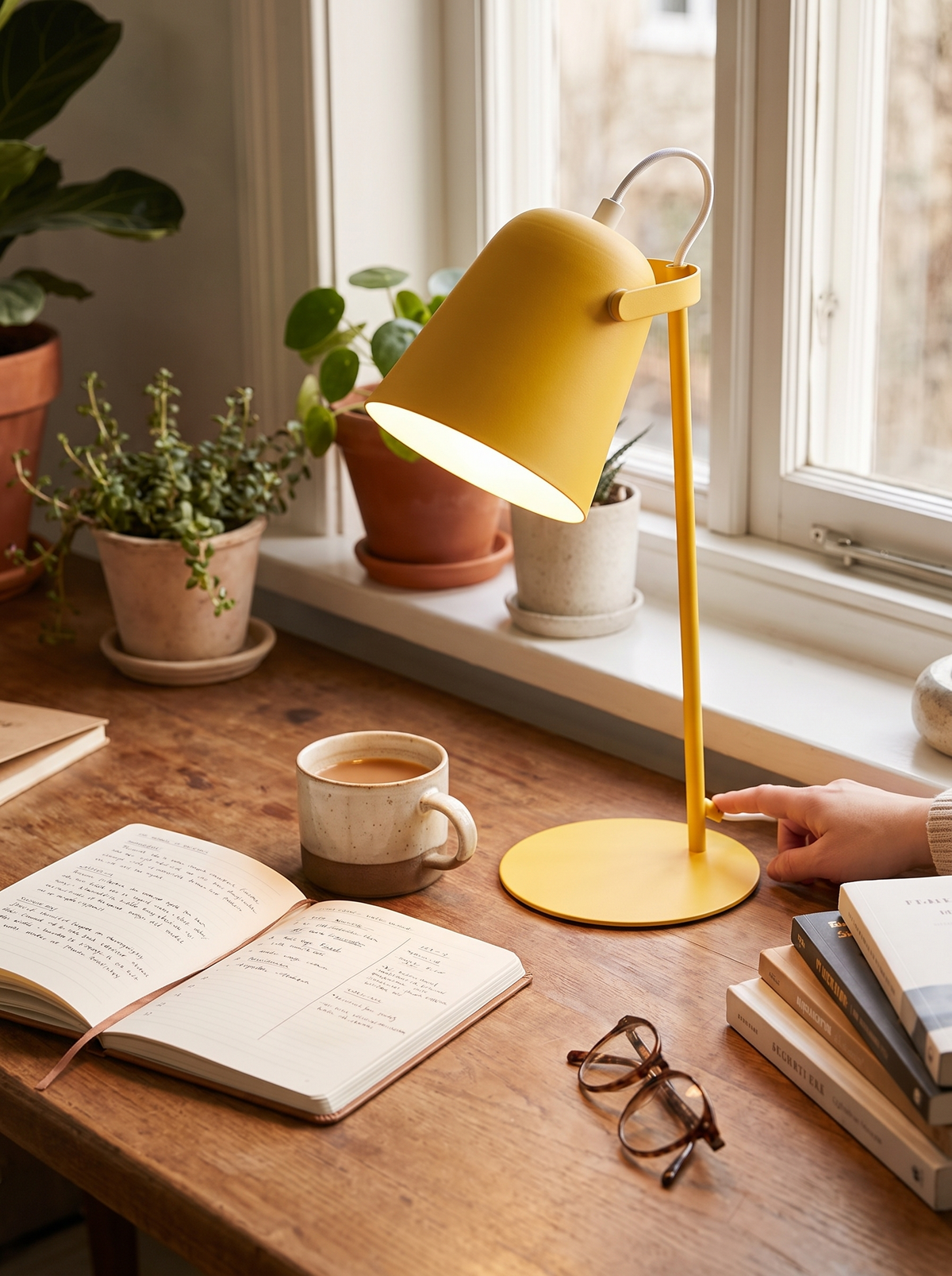 Nordic Metal LED Desk Lamp lifestyle view 3