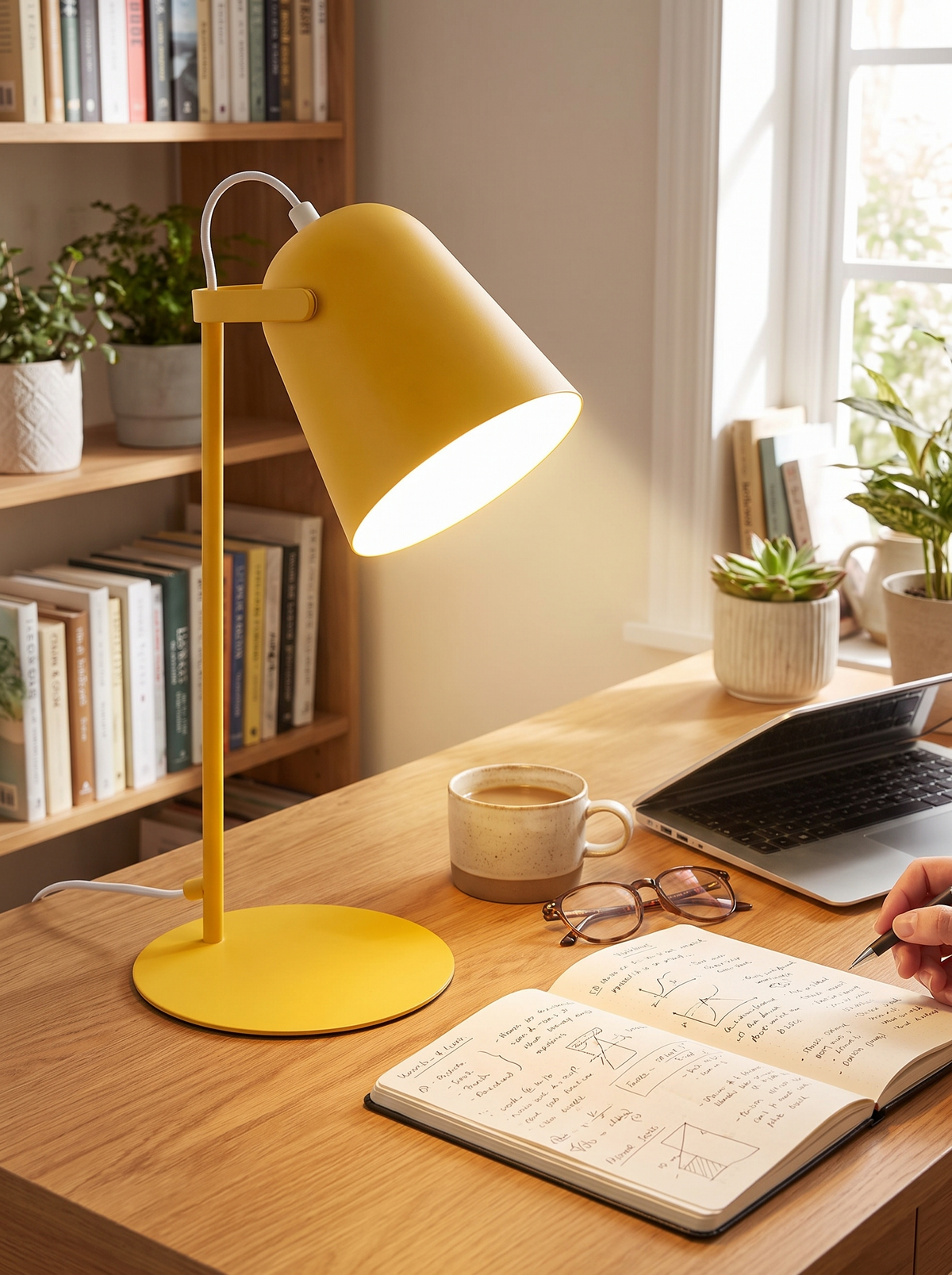 Nordic Metal LED Desk Lamp lifestyle view 1