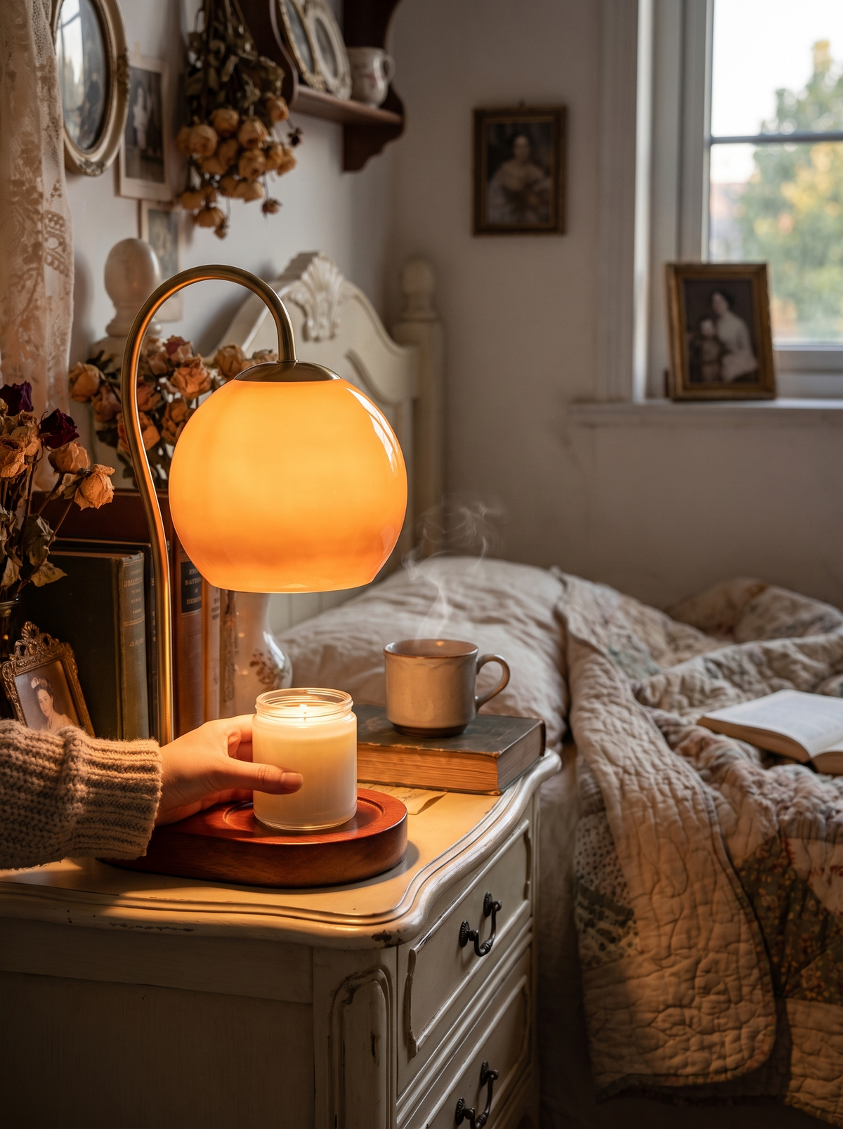 Candle Warmer Table Lamp lifestyle view 1