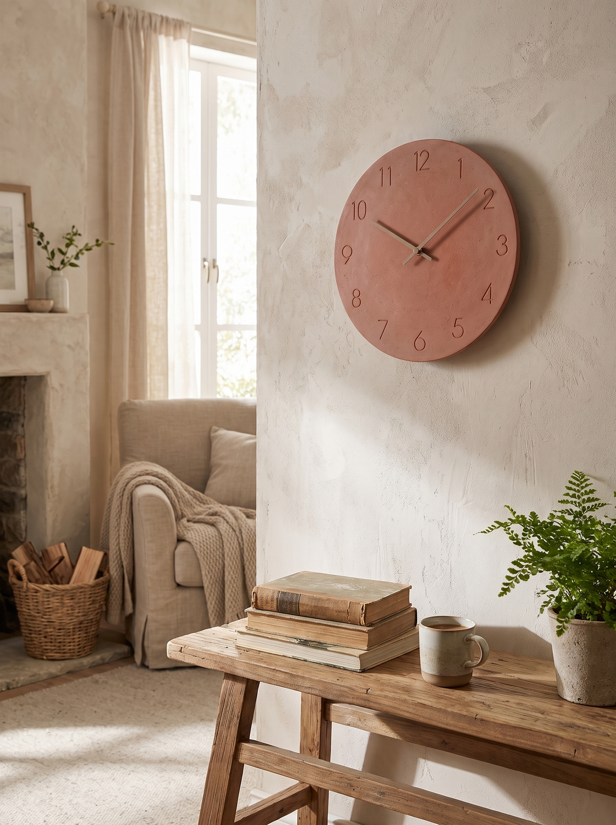 Minimalist Wall Clock lifestyle view 1