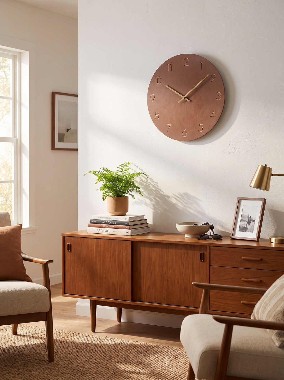 Minimalist Wall Clock lifestyle view 2