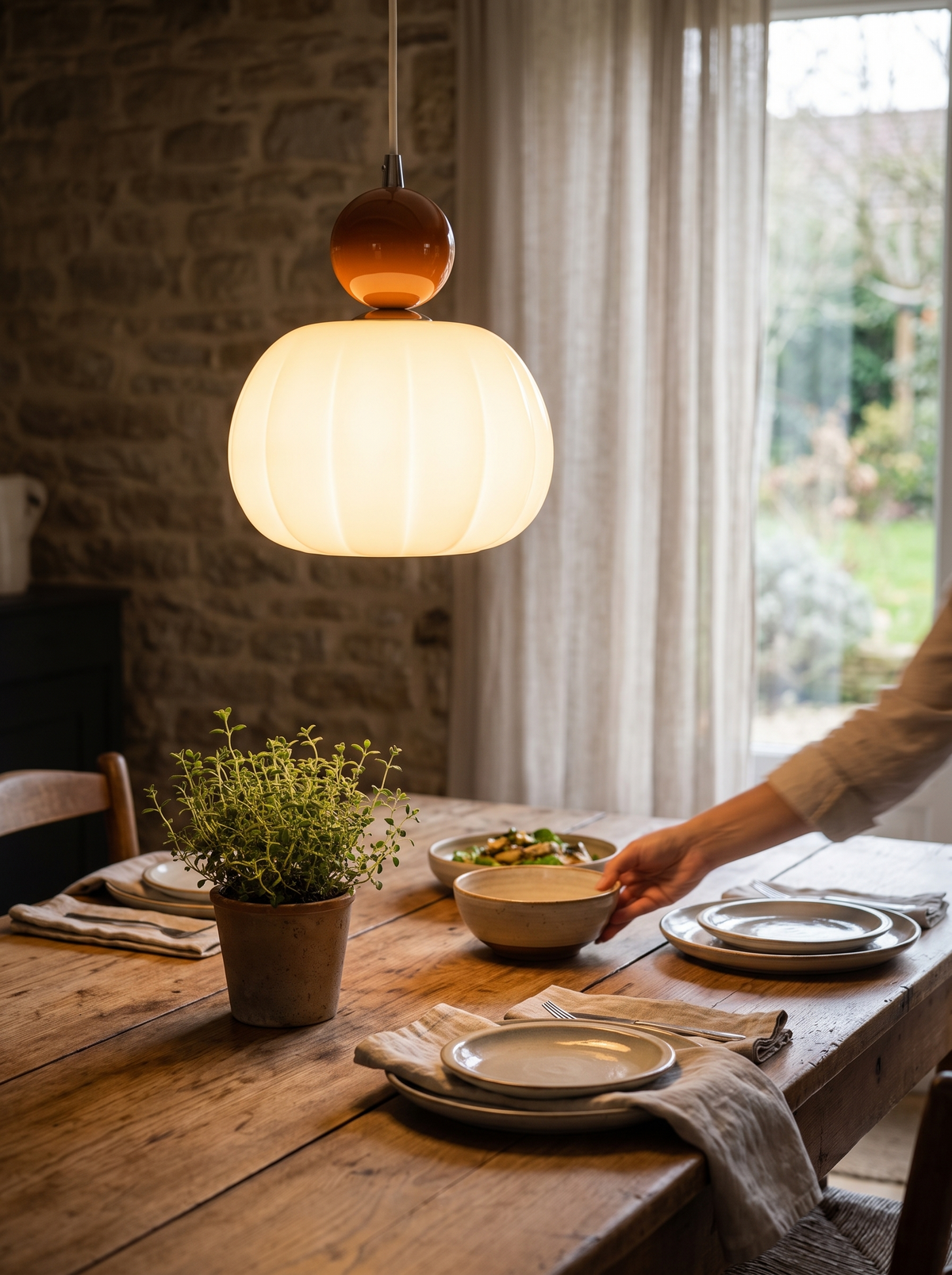 Yedra Pendant Lamp in a lifestyle setting