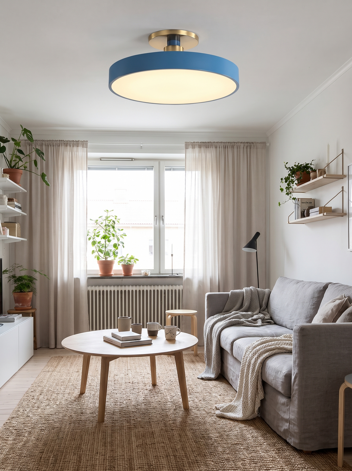 Solon LED Ceiling Light in a lifestyle setting
