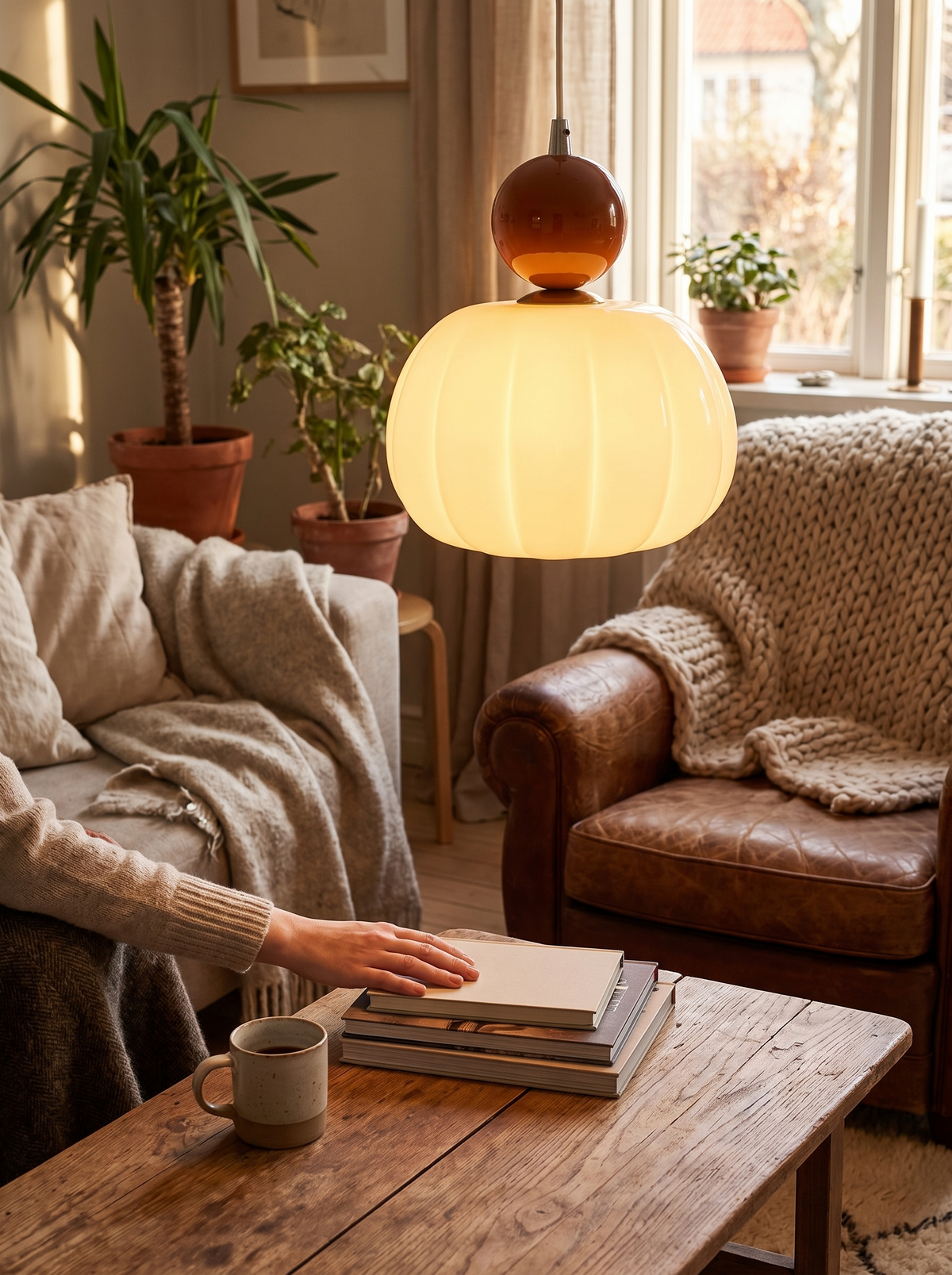 Yedra Pendant Lamp in a lifestyle setting