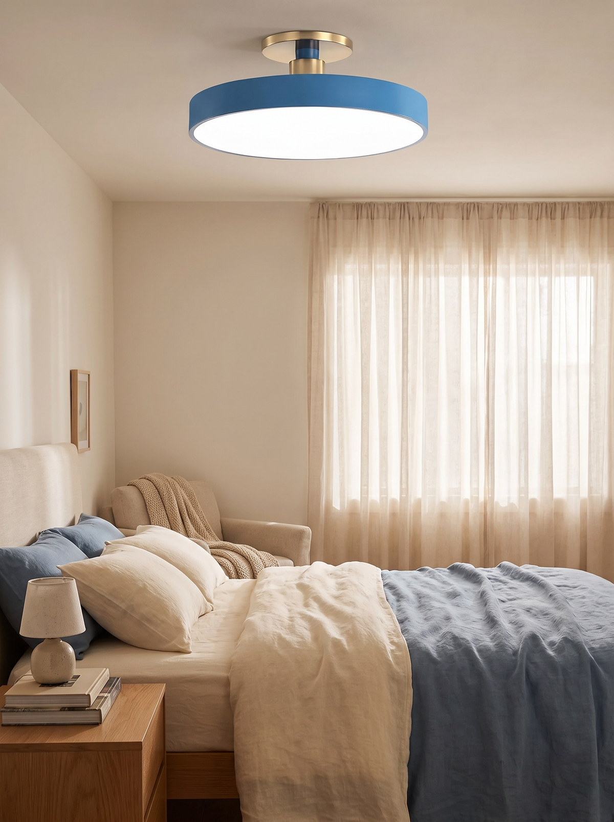 Solon LED Ceiling Light in a lifestyle setting