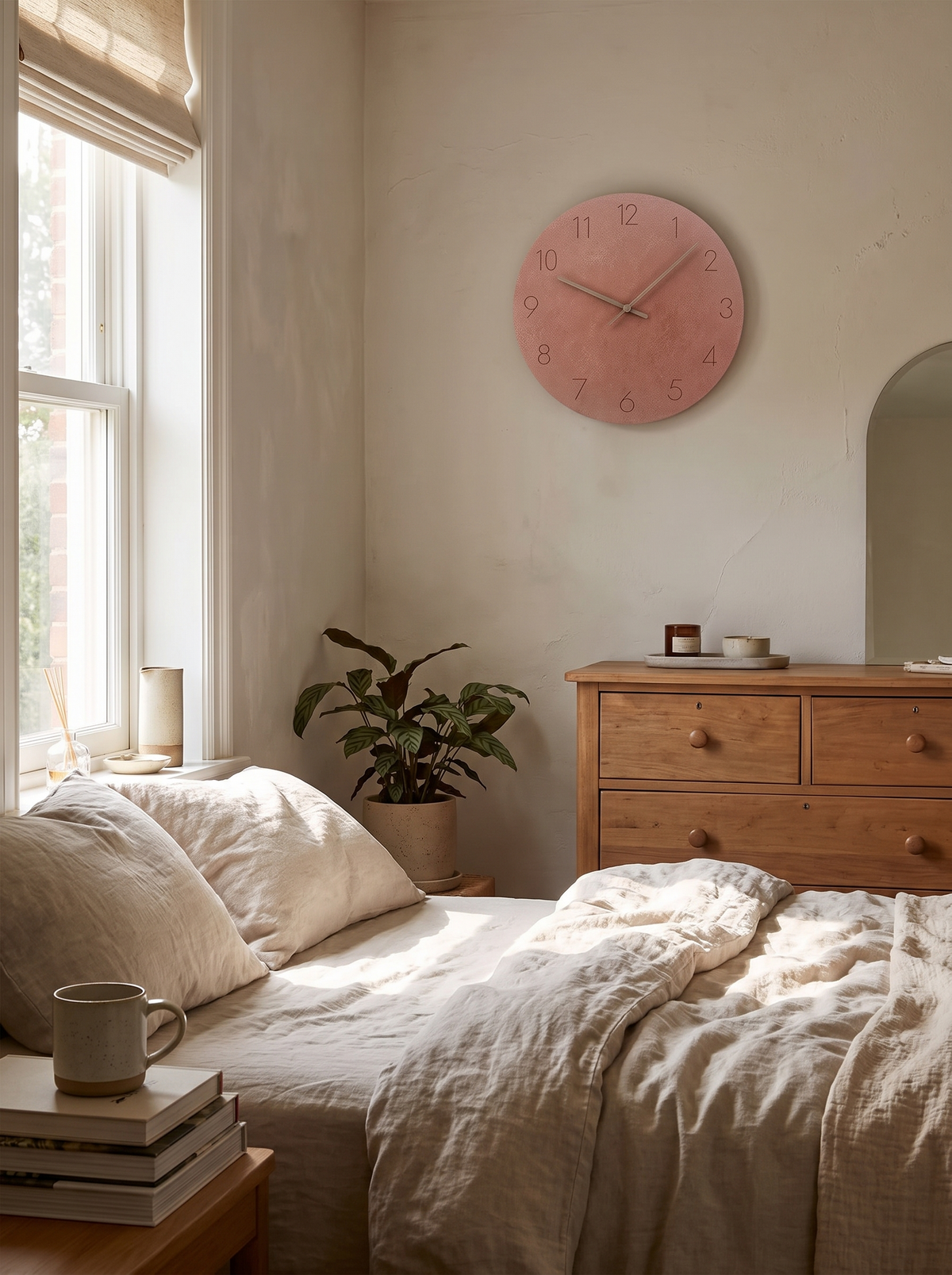 Nork Minimalist Wall Clock in a lifestyle setting