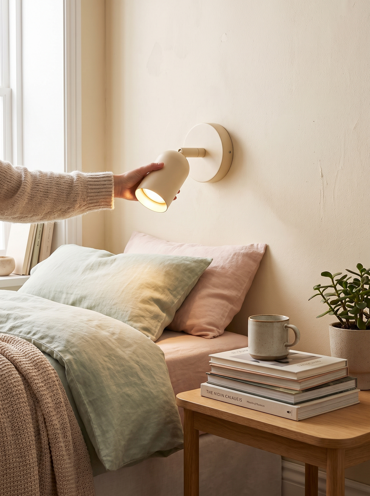 NordicLuxe Macaron Wall Light in a lifestyle setting