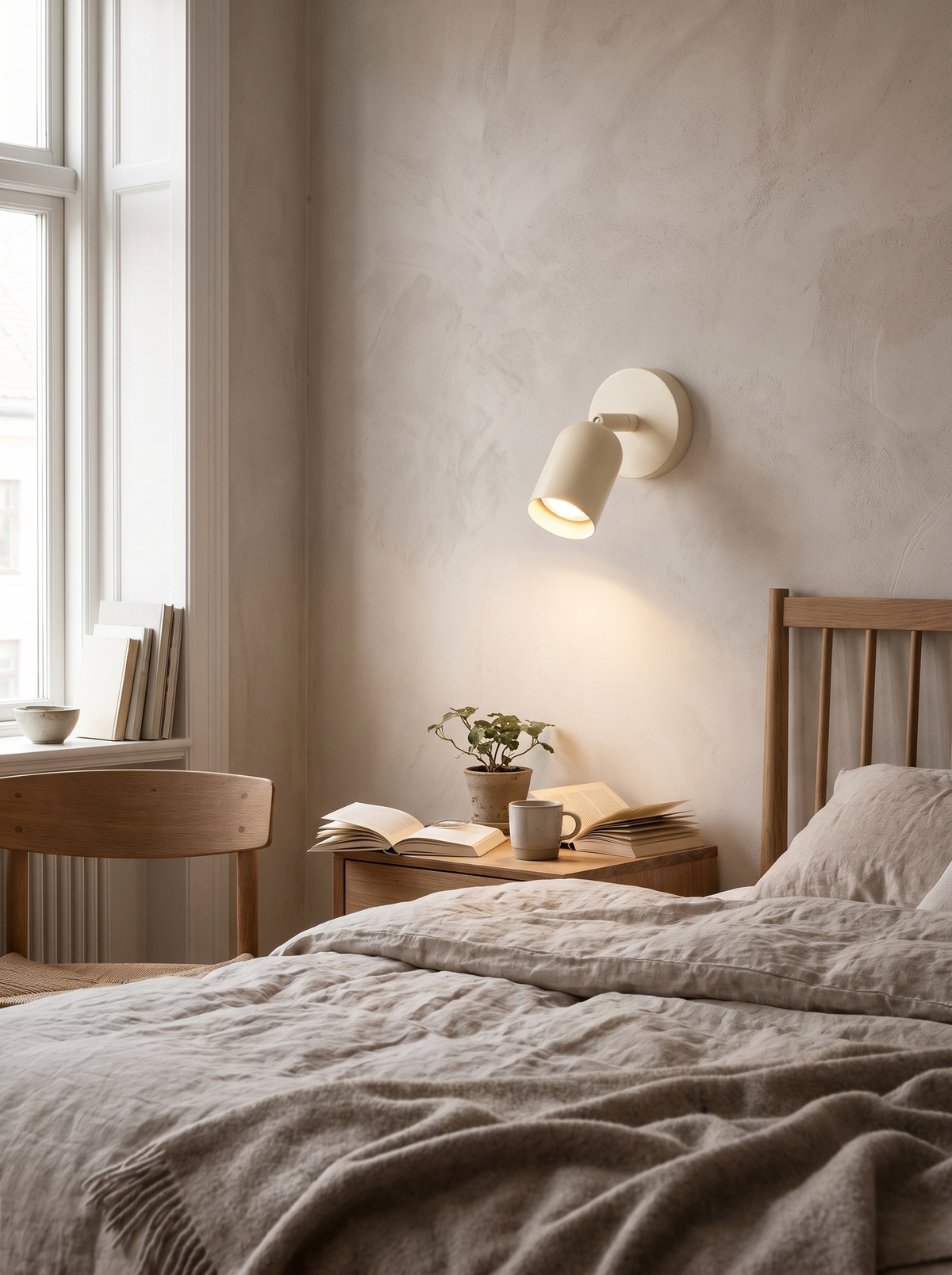 NordicLuxe Macaron Wall Light in a lifestyle setting
