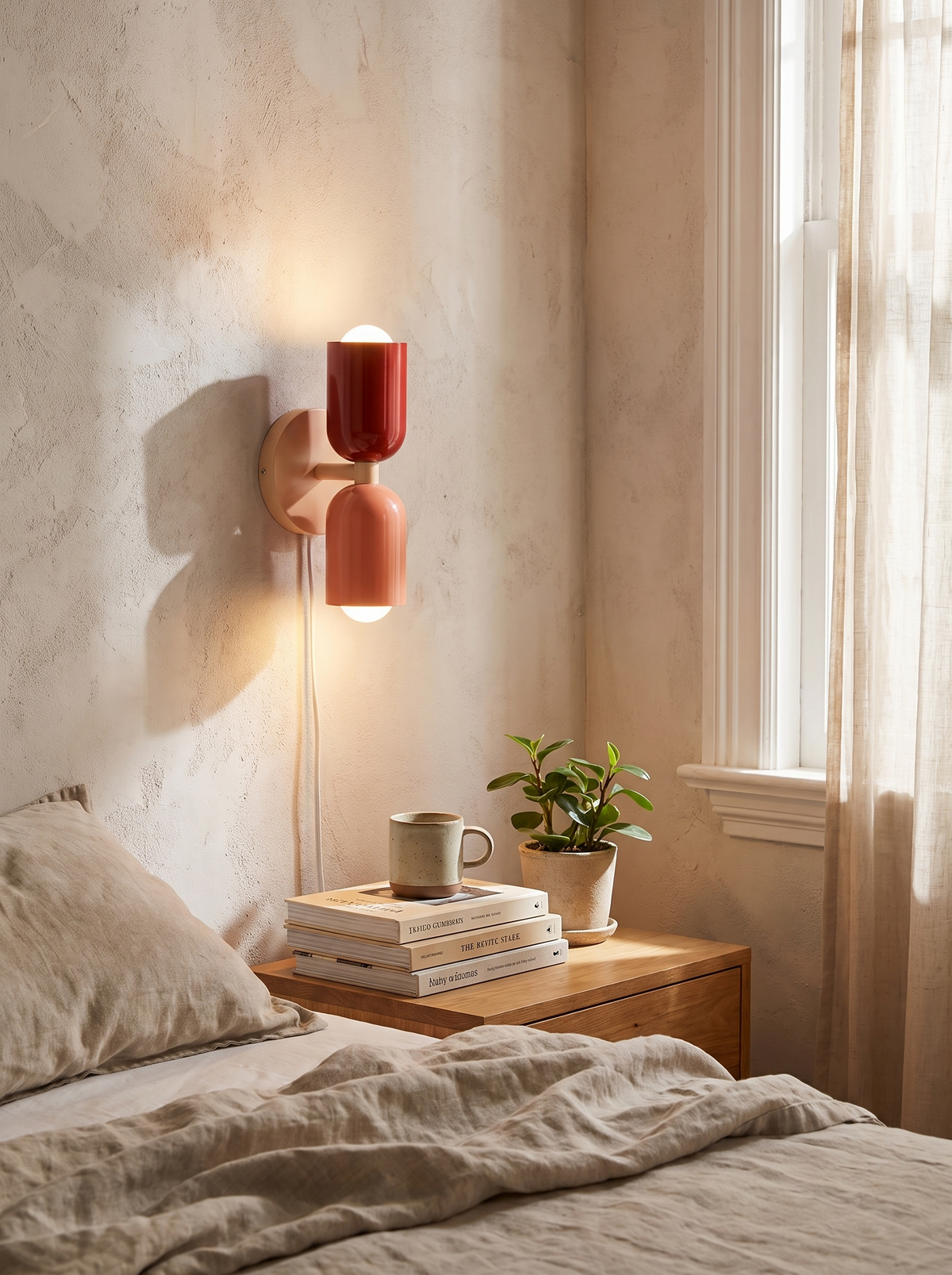 Nordic DualGlow Wall Lamp in a lifestyle setting