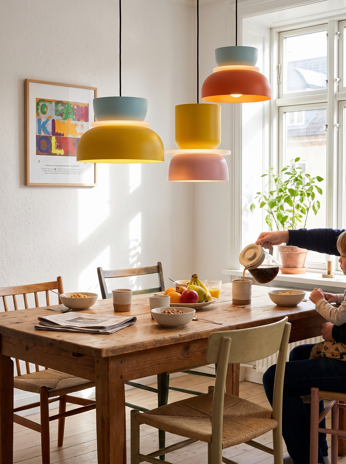 Chico Pendant Lamp Collection in a lifestyle setting