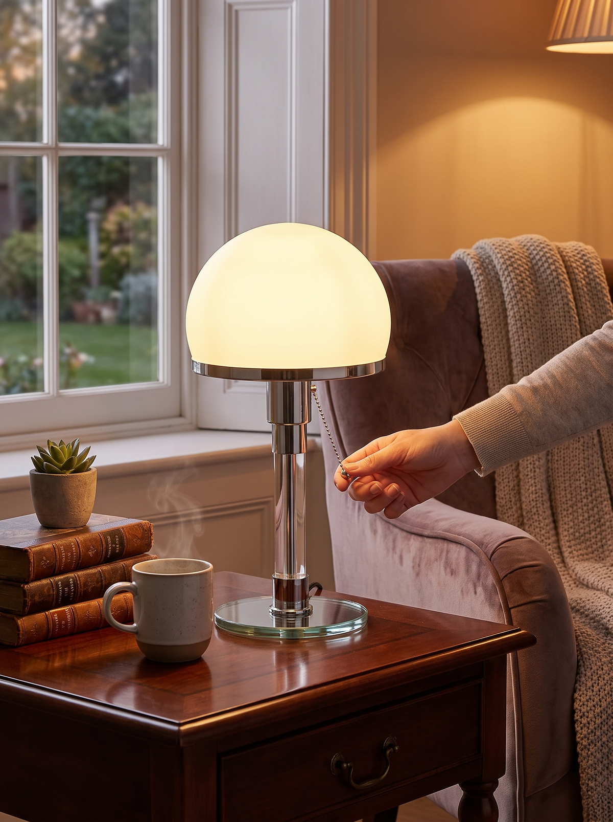 Wilhelm Bauhaus Table Lamp in a lifestyle setting