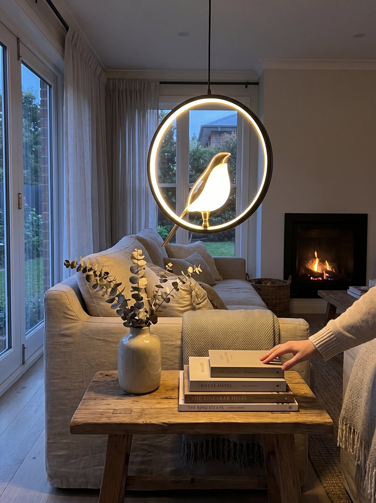 Magpie Pendant Light in a lifestyle setting