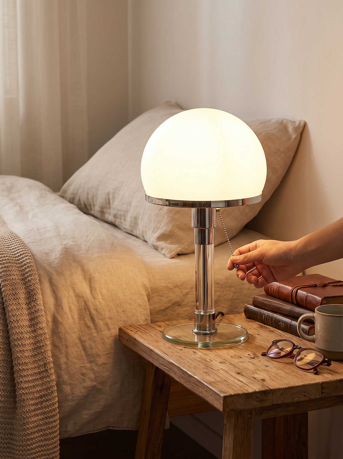 Wilhelm Bauhaus Table Lamp in a lifestyle setting