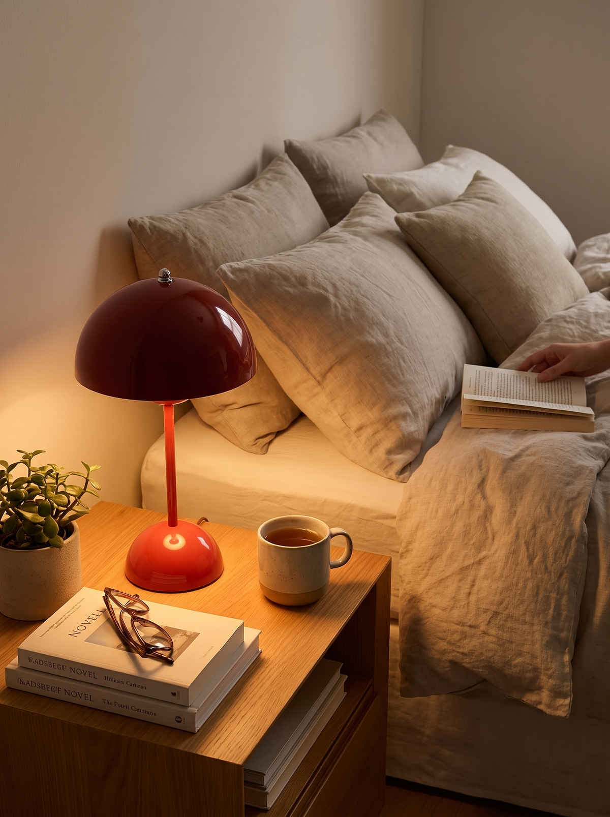 Modern Touch Table Lamp in a lifestyle setting