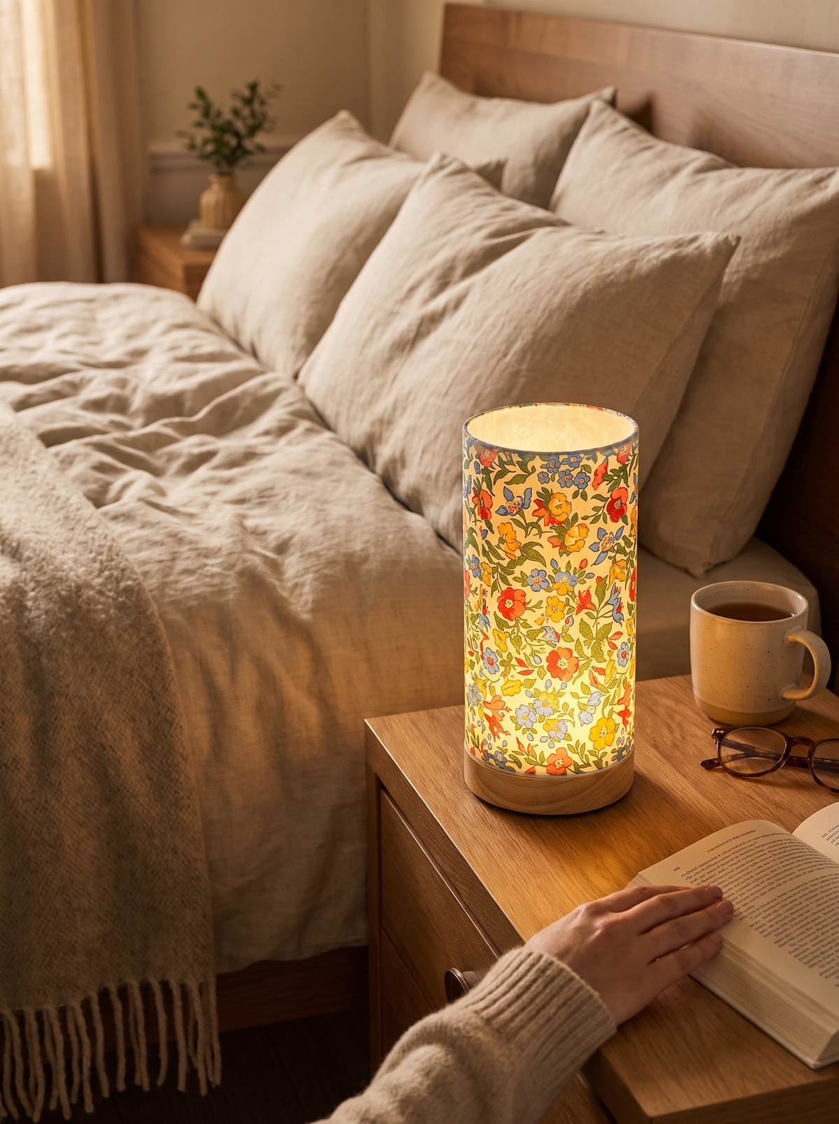 Soft light, natural warmth