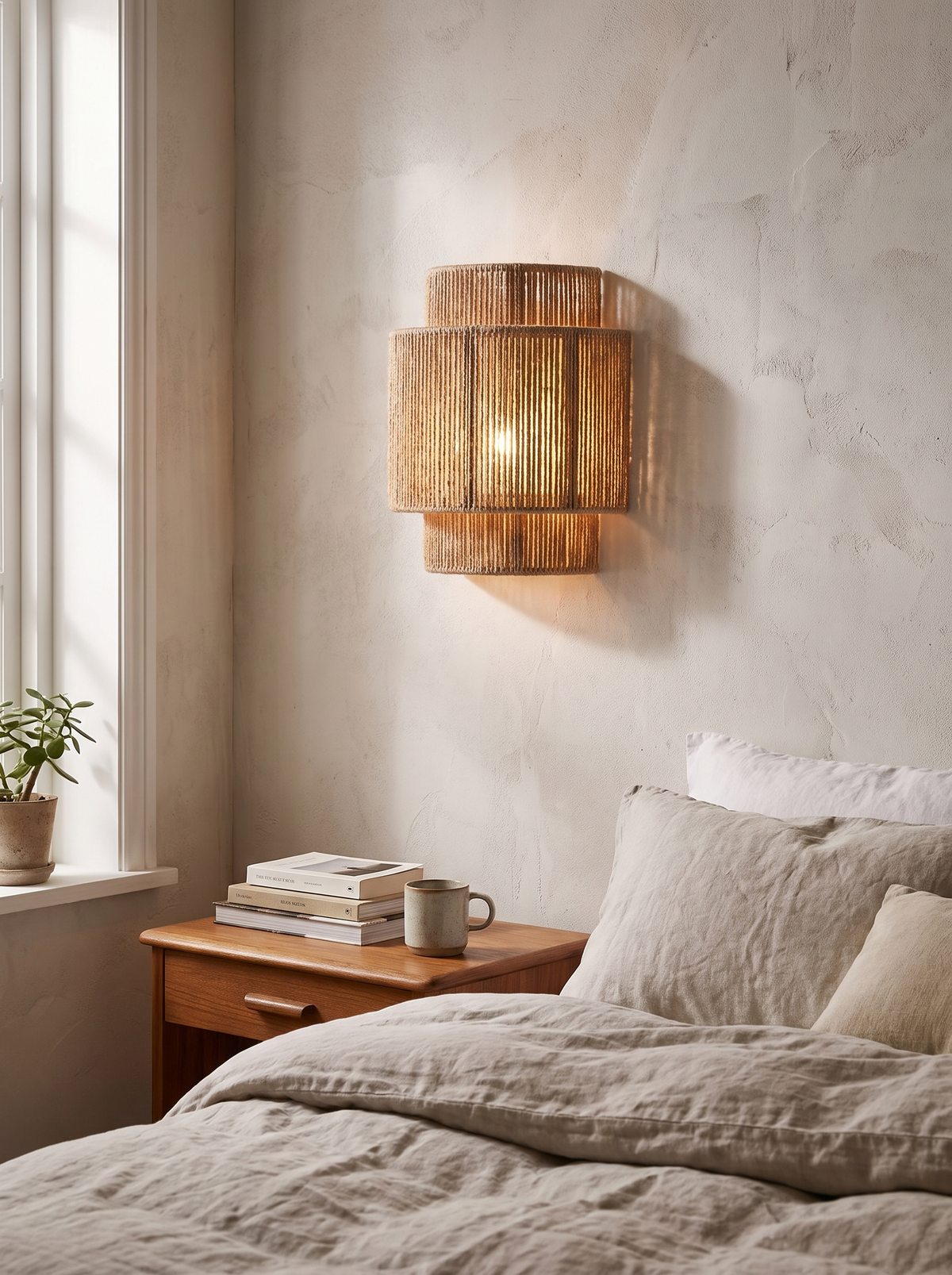 Bedrooms, hallways, living spaces