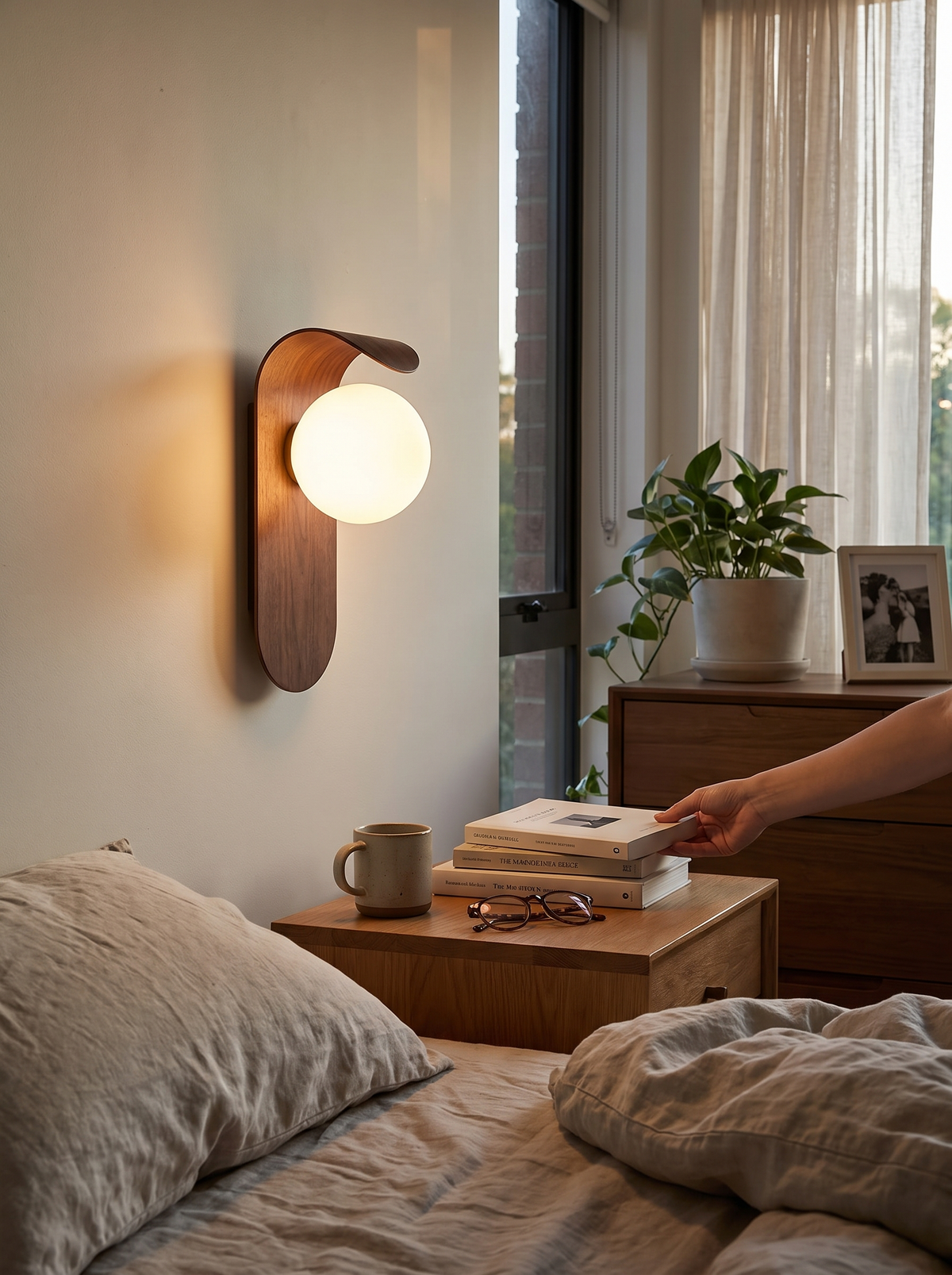 Clean design, soft light