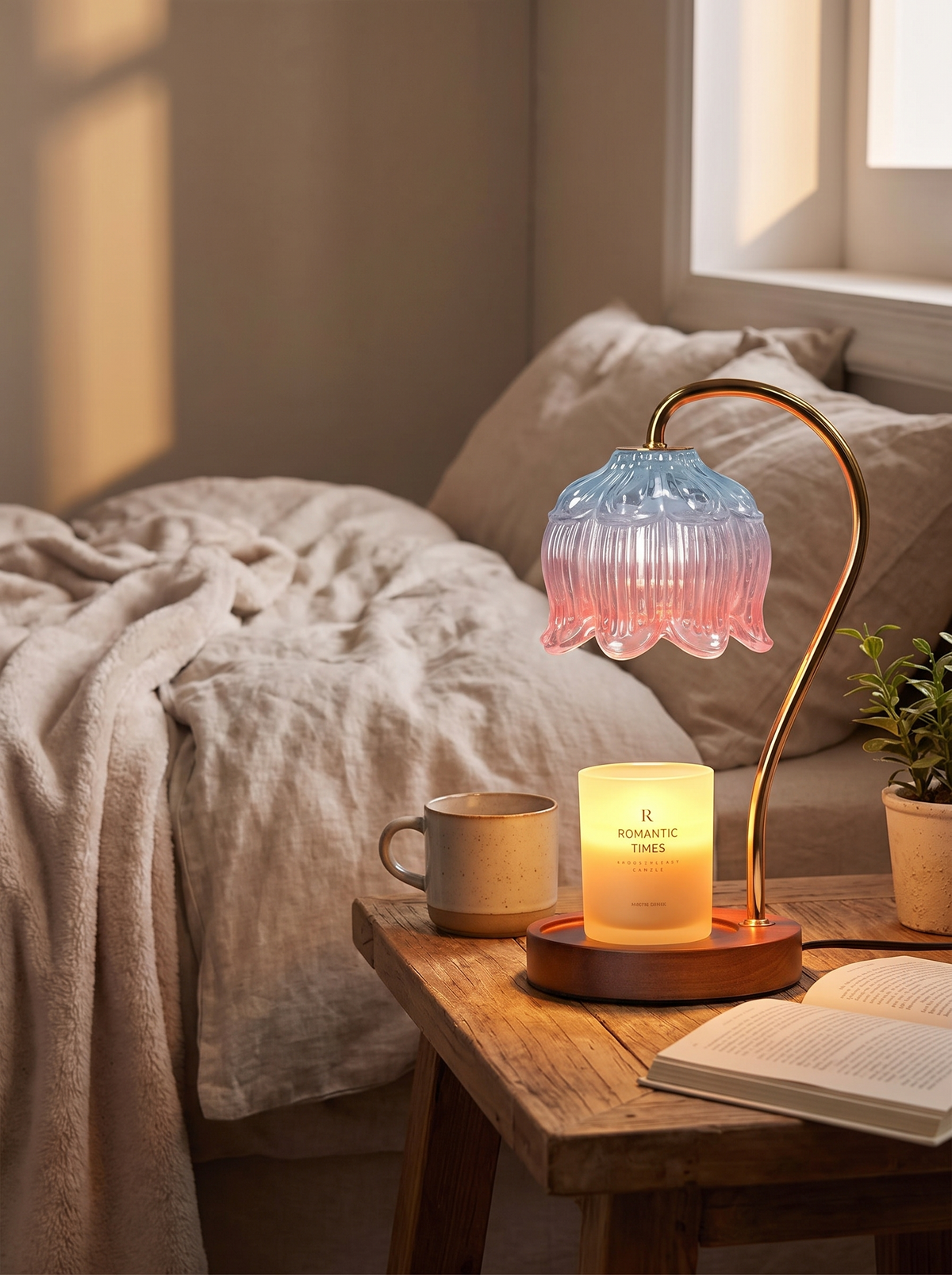 Bedsides, desks, cosy corners