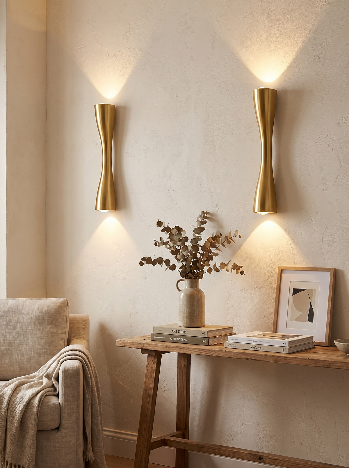 Sculptural light, timeless minimalism