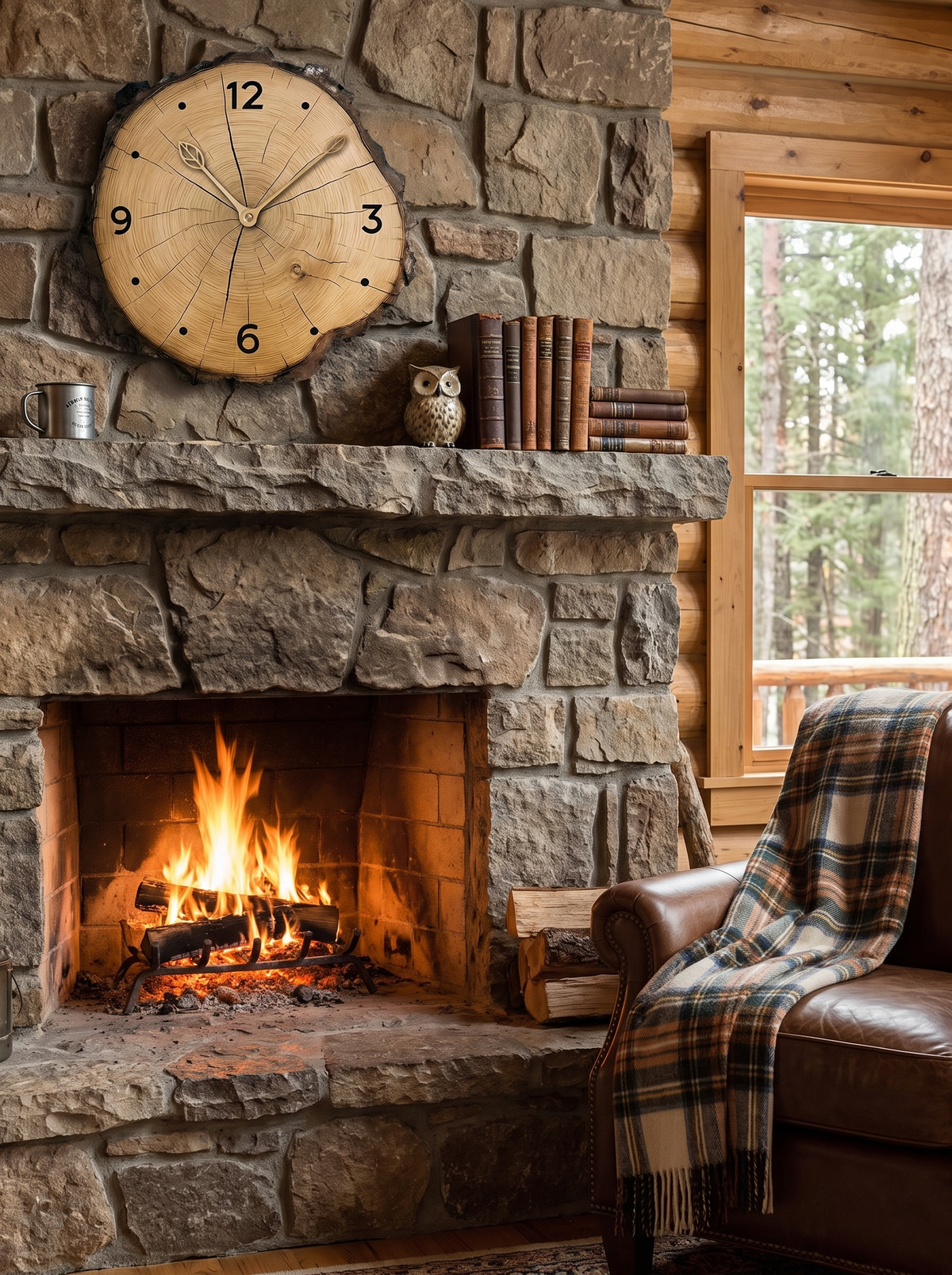 Rustic Style That Keeps Time