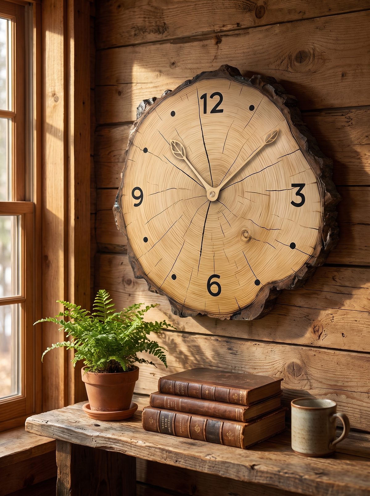A Fresh Cut Log, Now On Your Wall