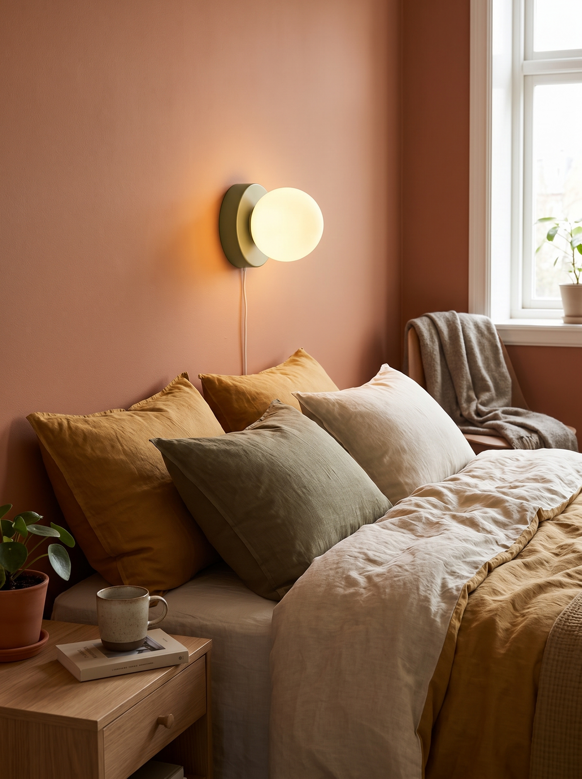 A Pop Of Colour On The Wall