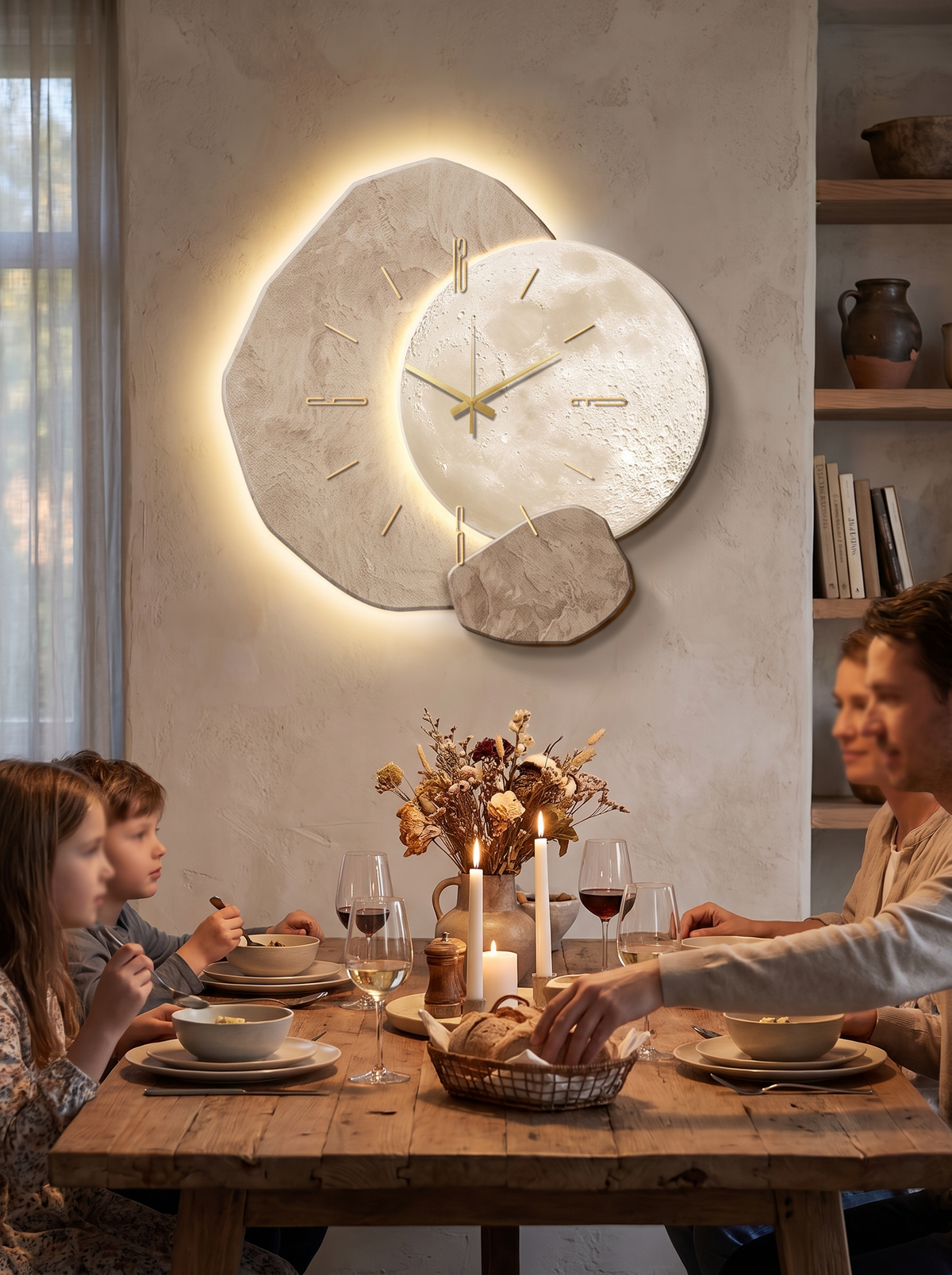A Clock That Glows