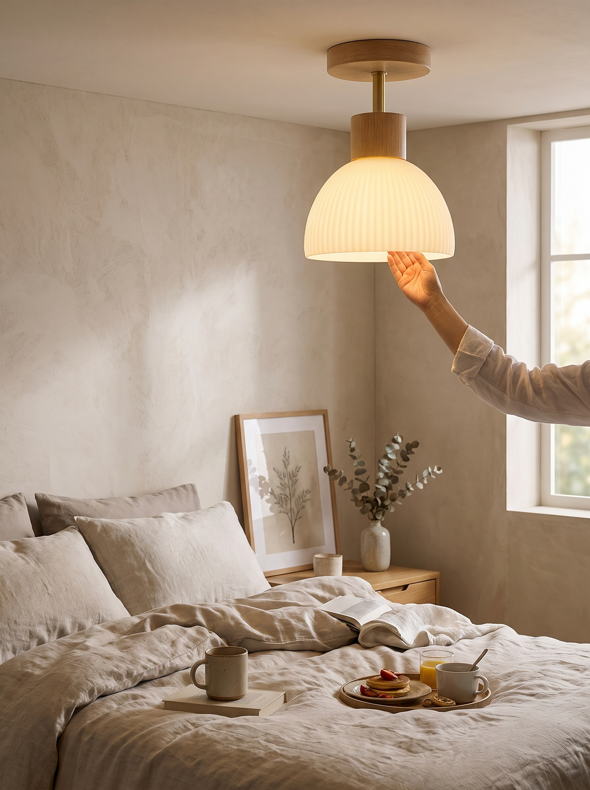 A Ceiling Lamp That Fits Anywhere