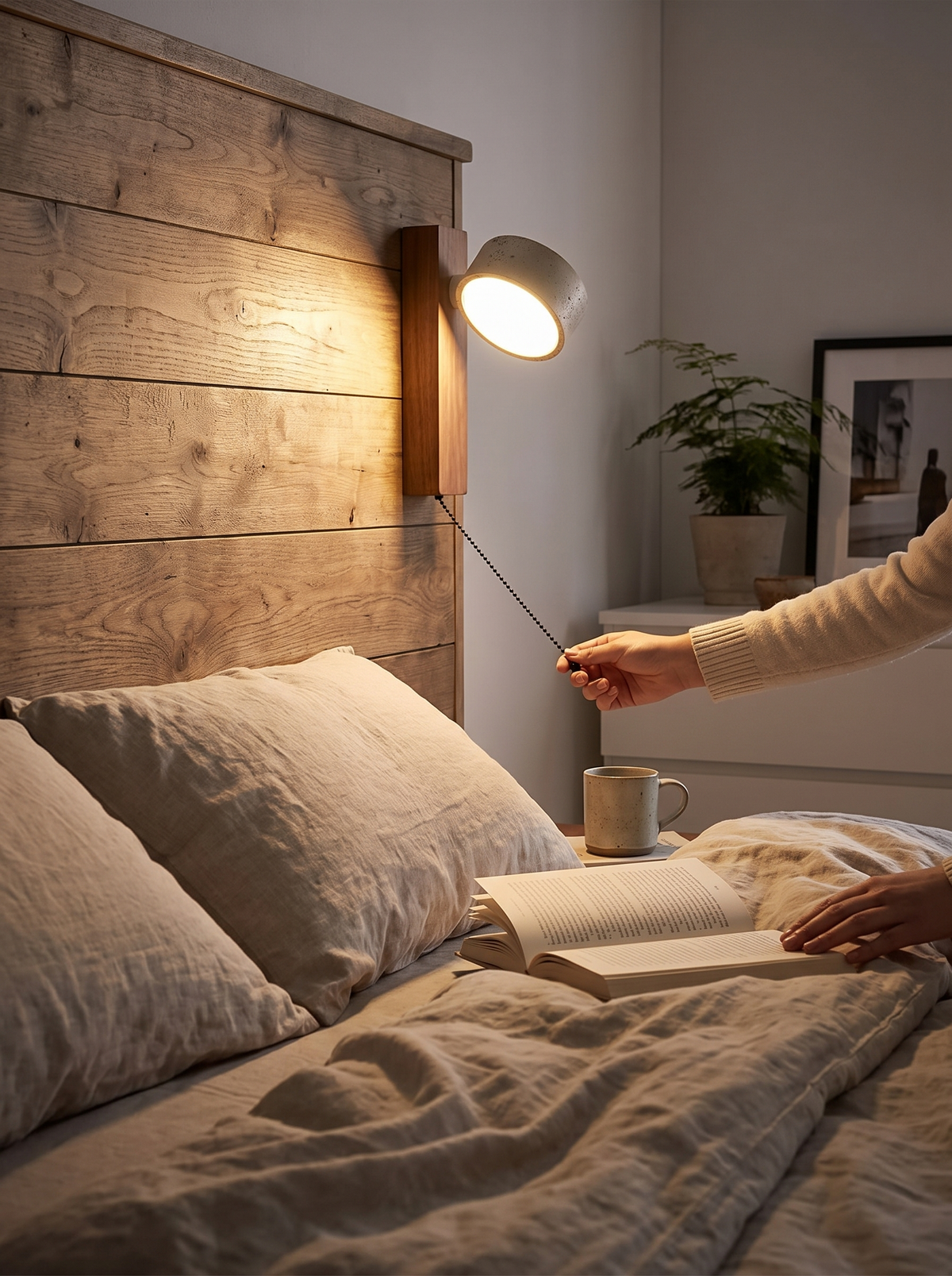 The Perfect Headboard Light