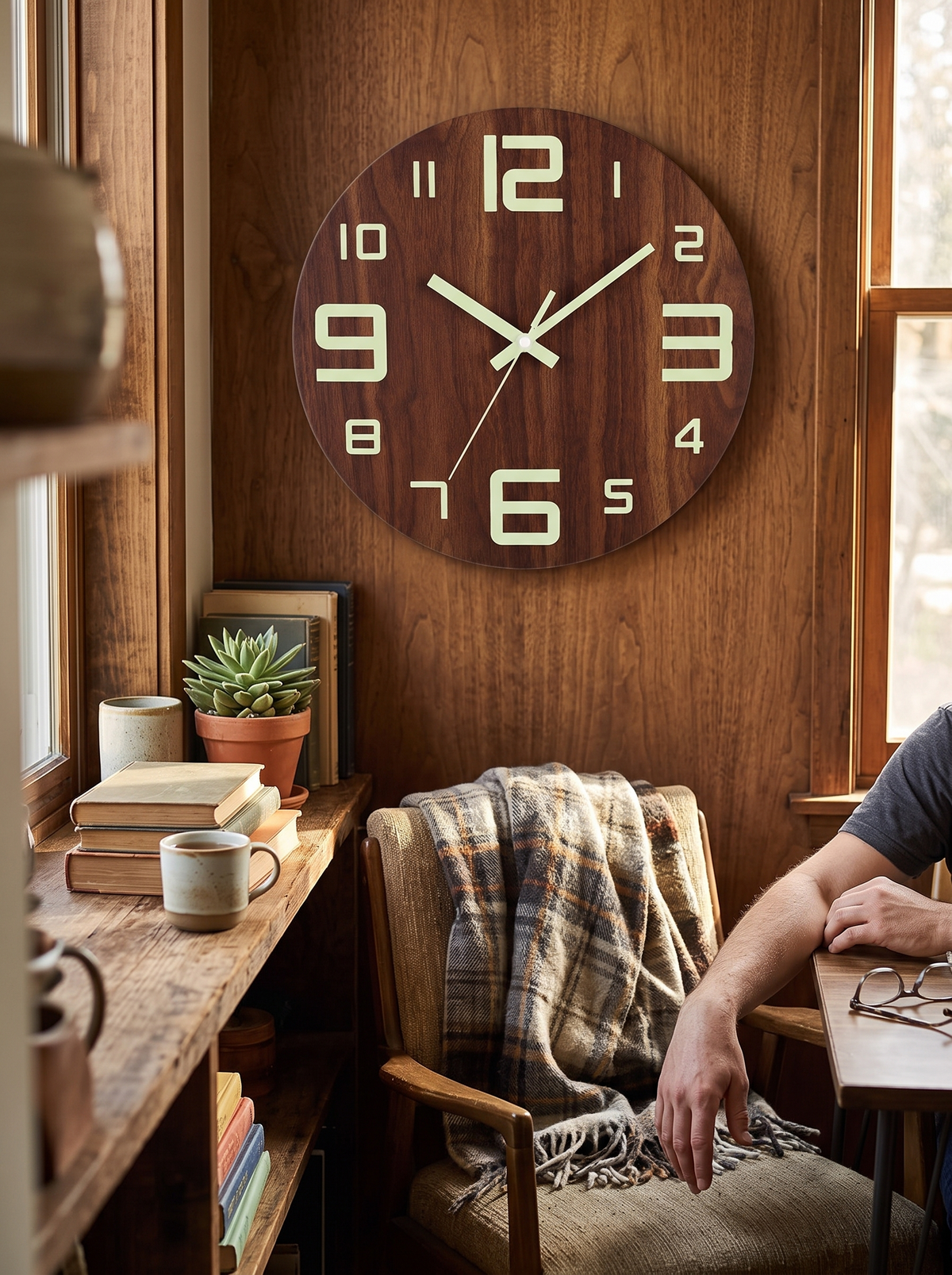 Walnut Warmth On Your Wall