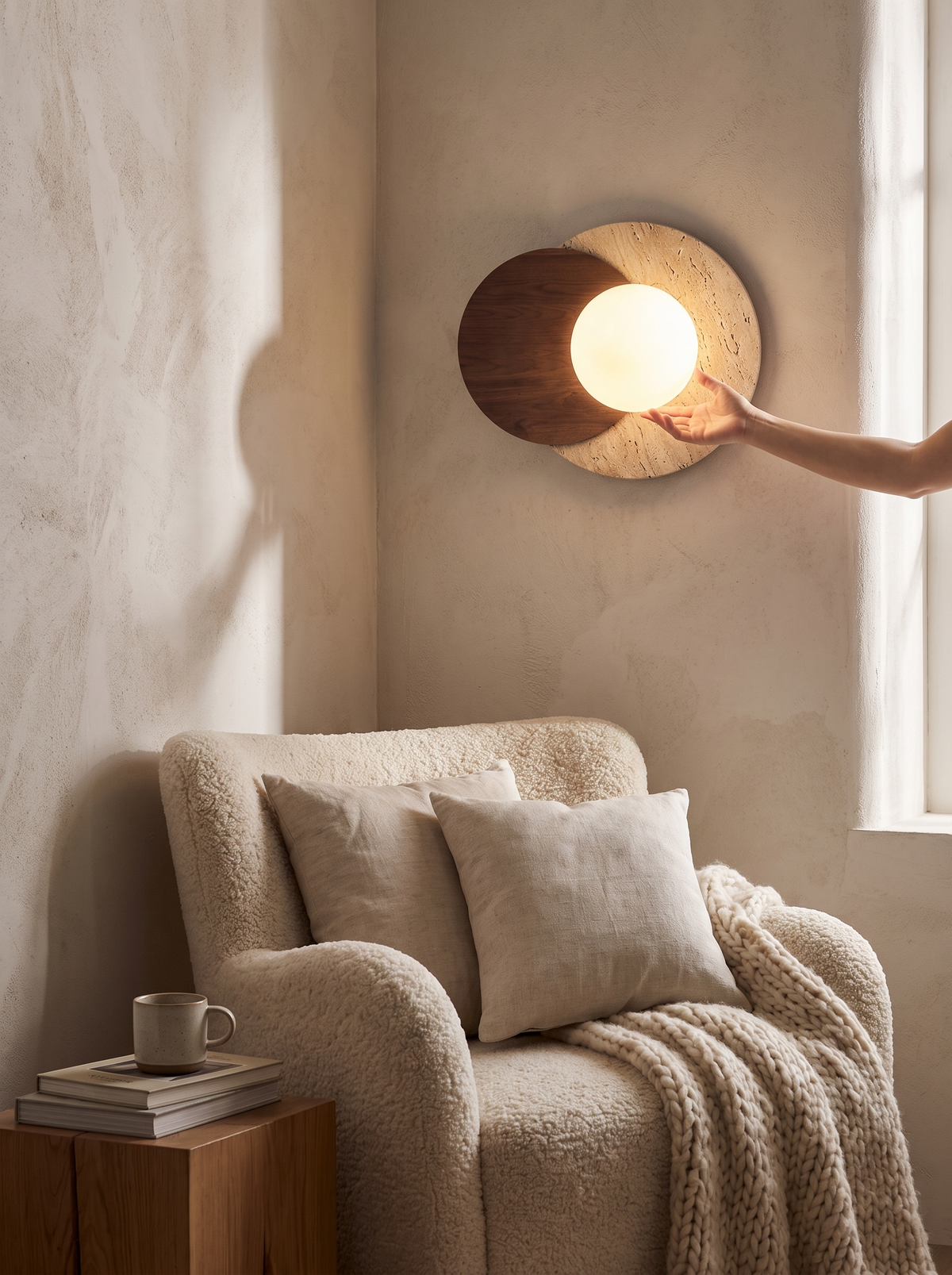 Soft Light On Stone