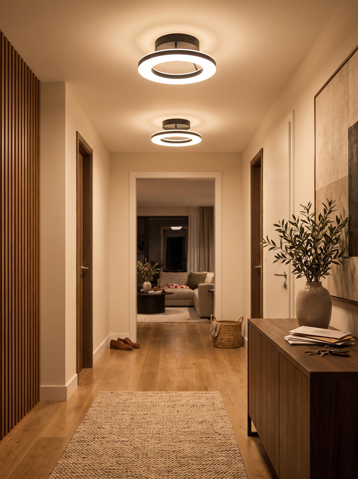 Minimalist Circle, Modern Style