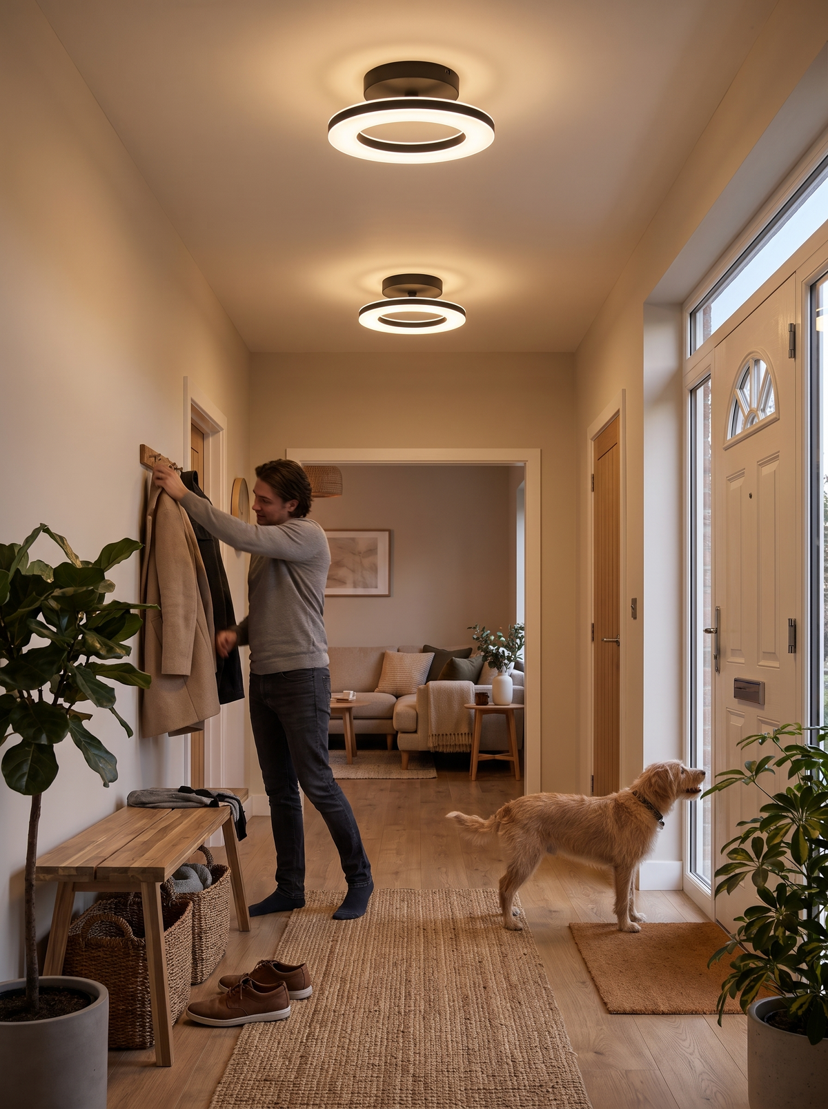 Ideal For Hallways And Entrances