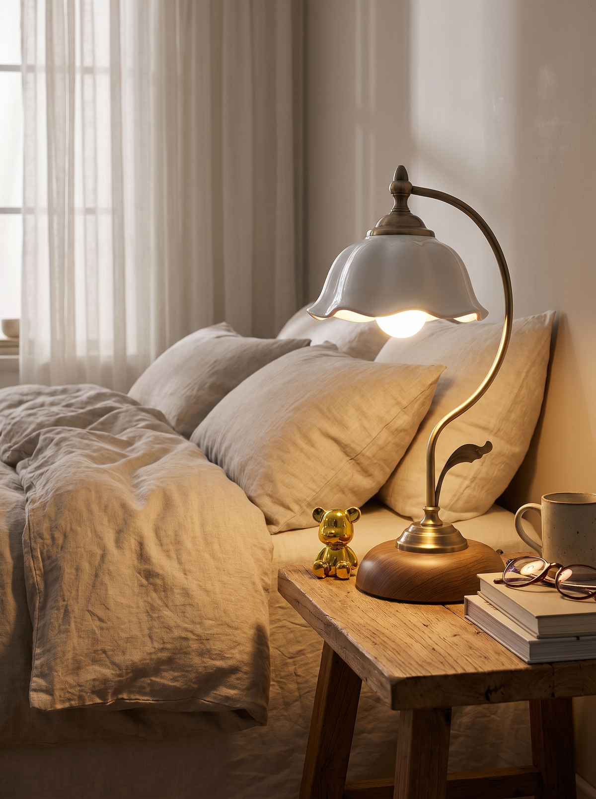 Made For Bedside And Desk