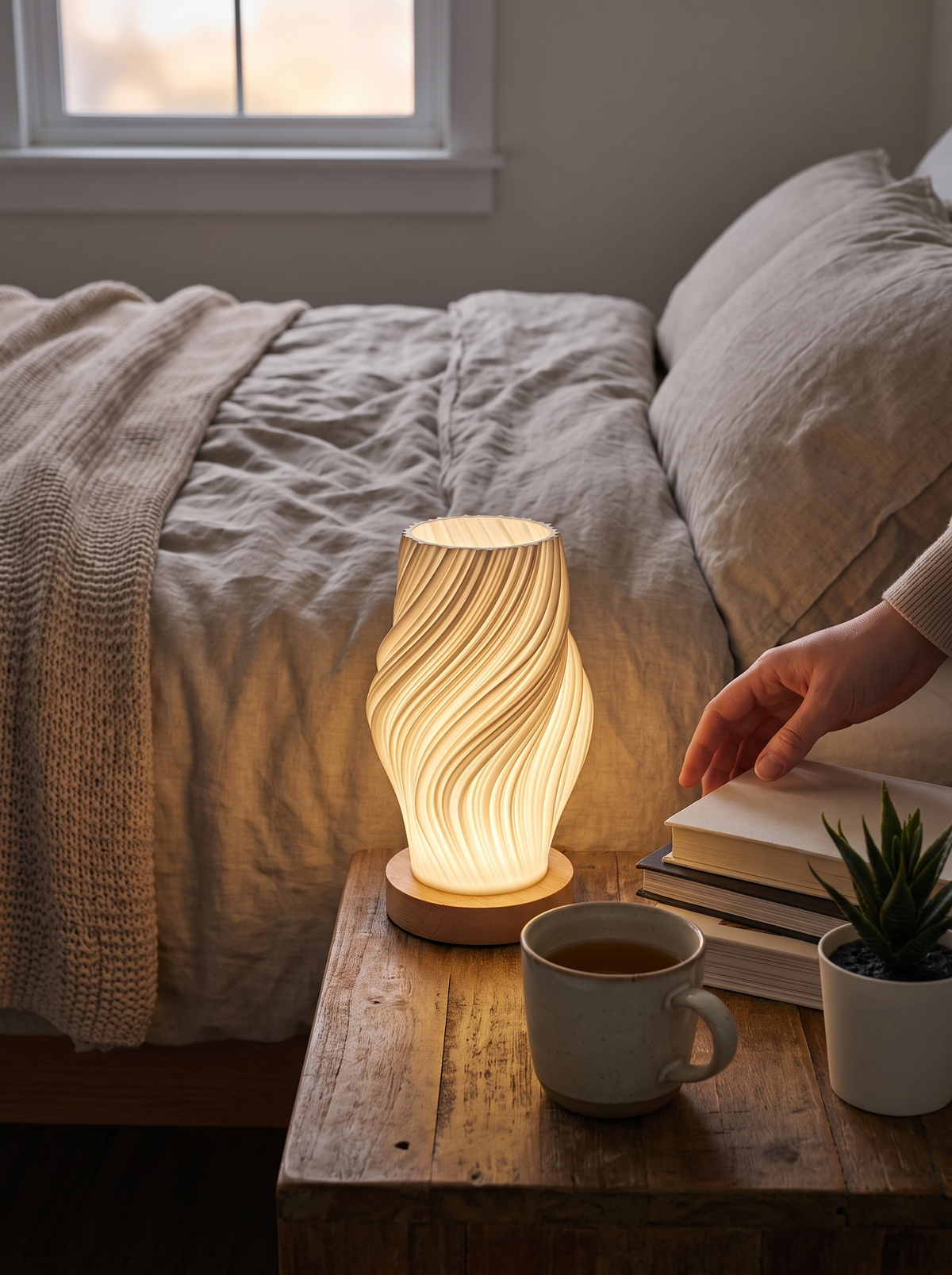 Bedside, Desk Or Shelf