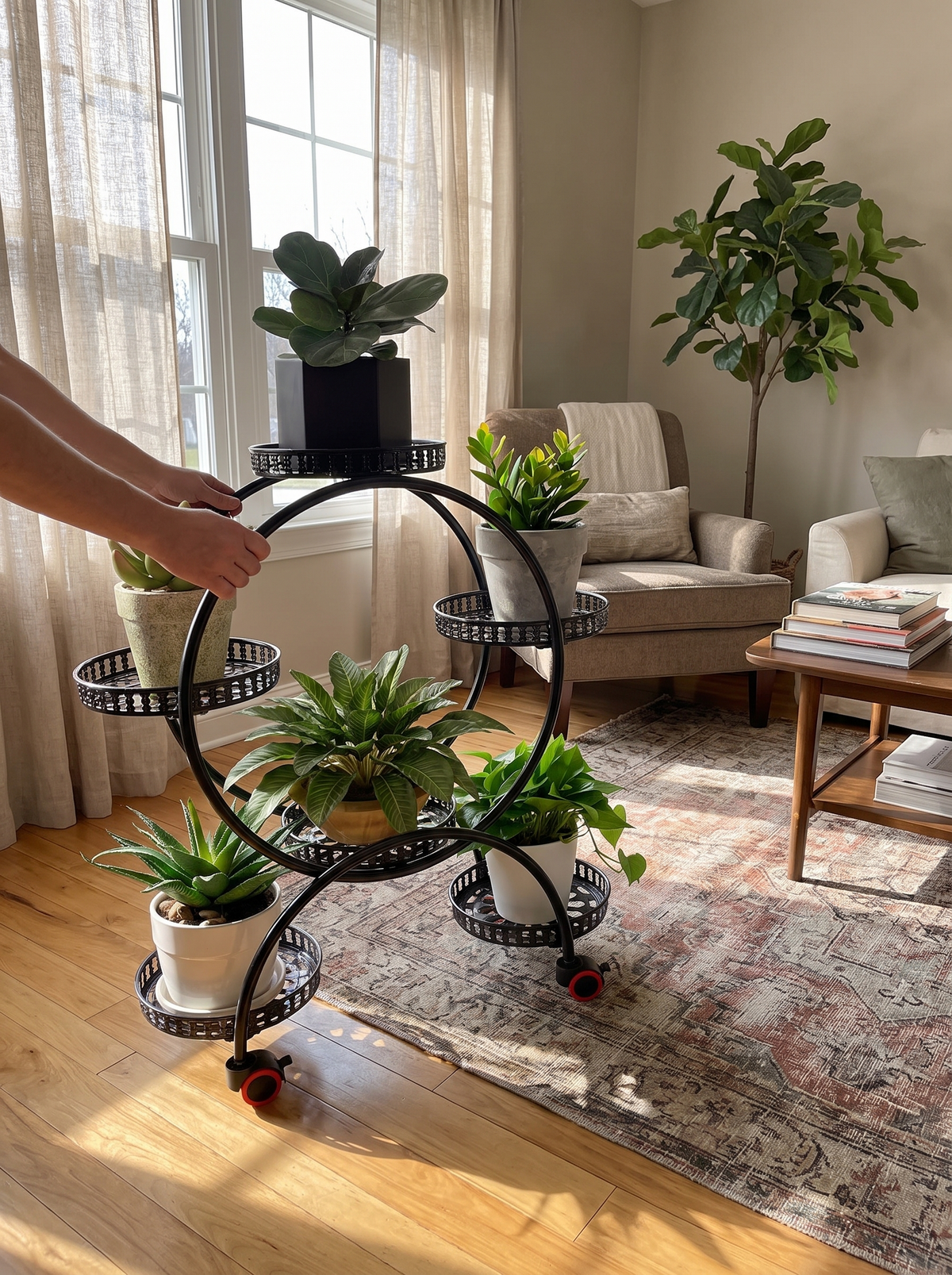 Wheels For Easy Moving
