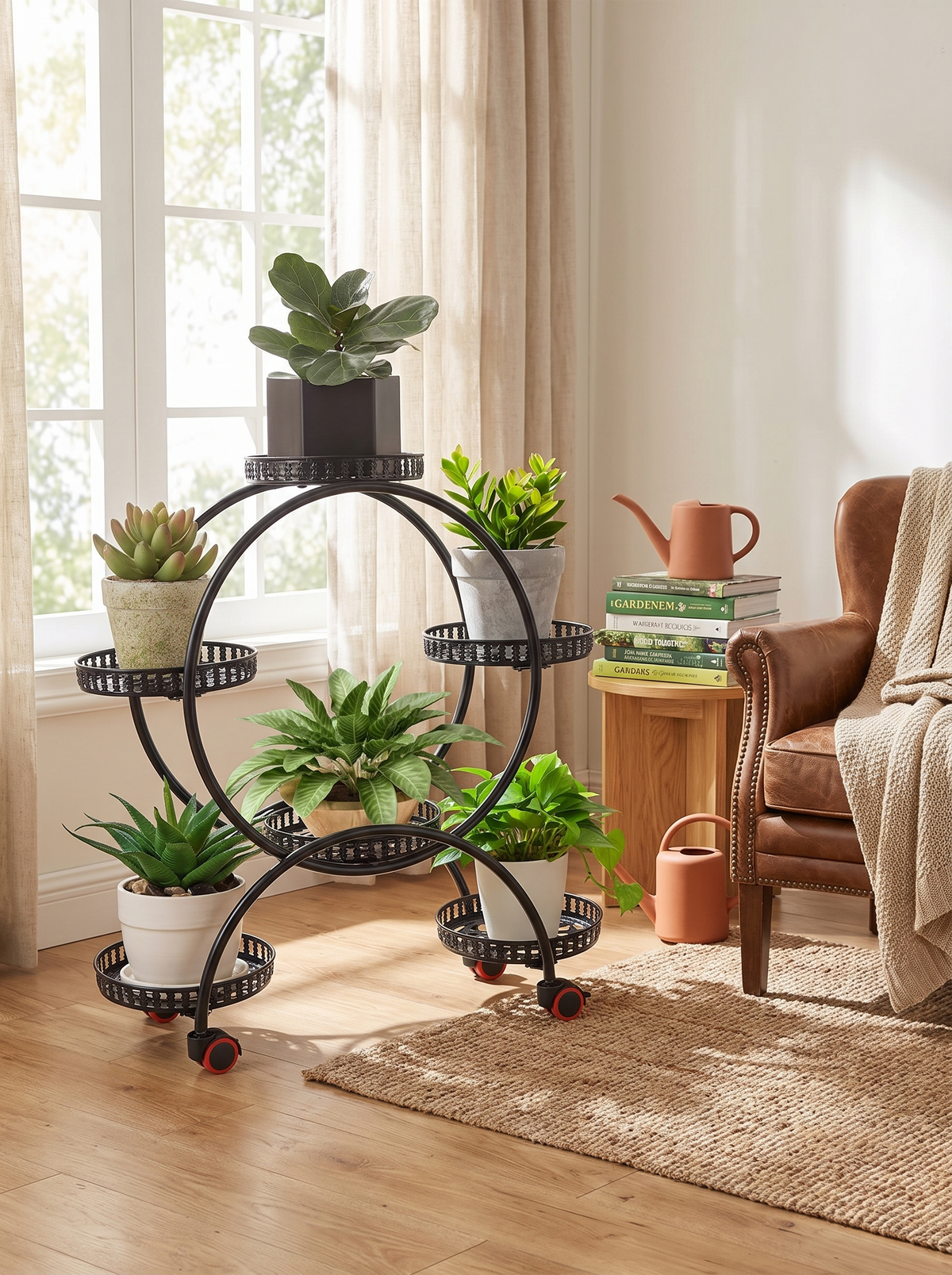 Stylish And Practical Plant Display