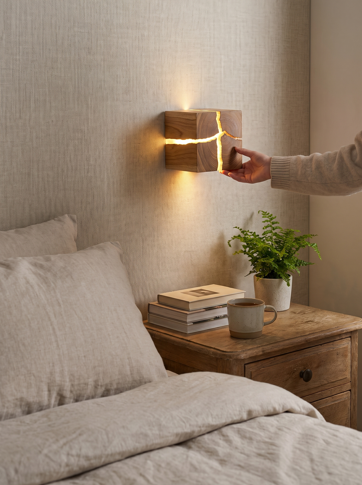A Calm Bedroom Accent