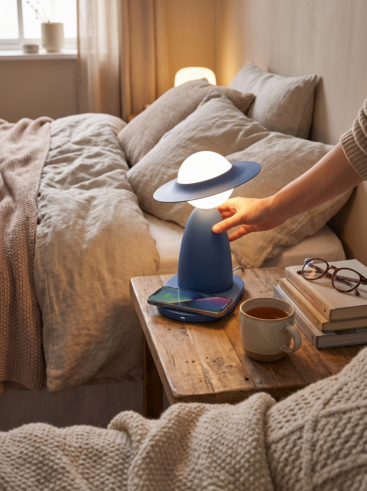 Dimmable Light, Wireless Charging